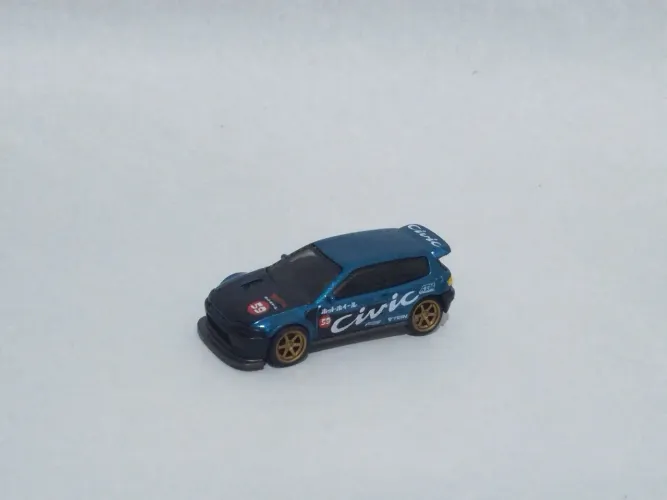 Miniatura Hotwheels - Honda Civic Custom Personnalise - 1/64 - Custom