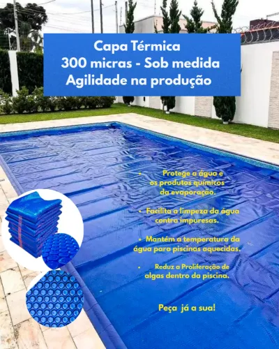 Capa Térmica para Piscina 300 Micras venda por M²