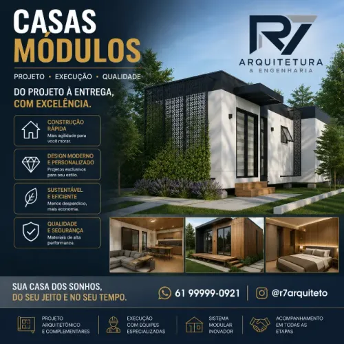 casa modulo rapidez economia
