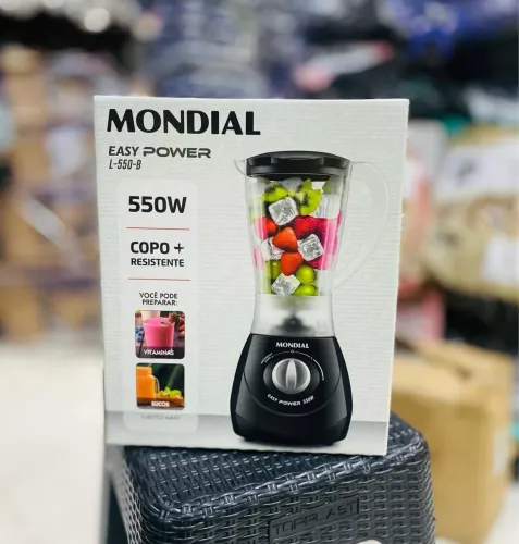 Liquidificador Mondial Easy Power 550W NOVO