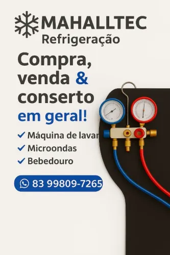 Conserto de máquinas de lavar, lava e seca e microondas