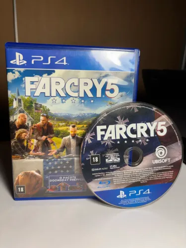 Far Cry 5 PS4 Mídia Física Original + Caixa + Encartes | Completo