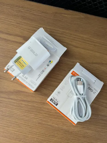 Carregador Turbo Cabo Tipo-C Compativel Todos Dispositivos iPhone 15/16 IOS