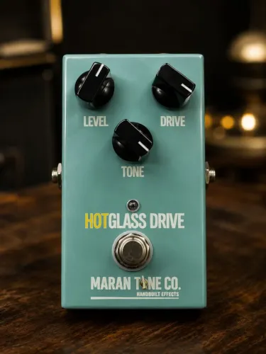 Pedal de guitarra overdrive HOTGLASS DRIVE (som lindo)