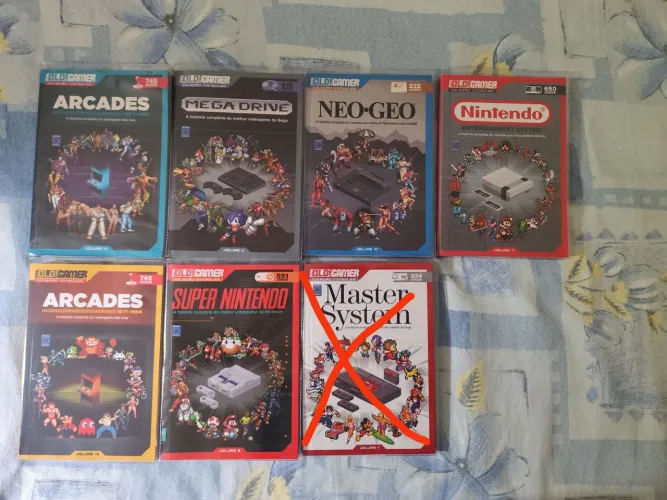 Old! Gamer Coleção Consoles Editora Europa (semi novos)