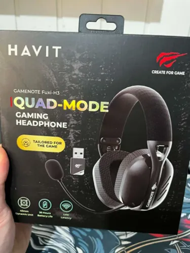 ? OPORTUNIDADE: Headset Gamer Havit Fuxi-H3 Quad-Mode ?