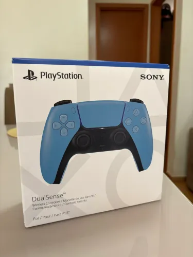 Controle Ps5 Azul Novo/Lacrado