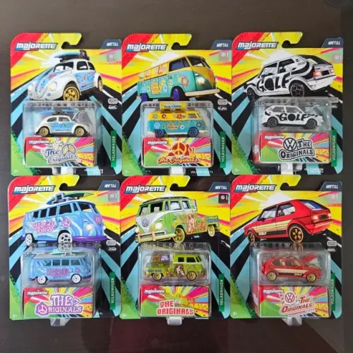 Majorette Volkswagen Deluxe Cars 1/64 - Carrinhos de Metal - R$ 60,00 cada
