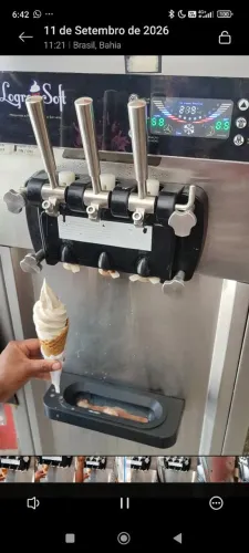 Máquina de sorvete logro softi