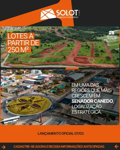 Landamento Reserva do Parque Senador Canedo - Goias