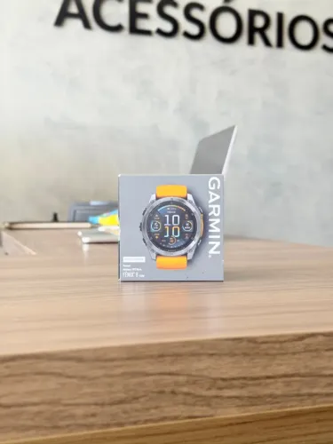 Garmin Fenix 8 Amoled Safira Titanium 51mm Originais Lacrados Loja Física Pronta Entrega