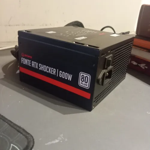 Fonte atx shocker 600w