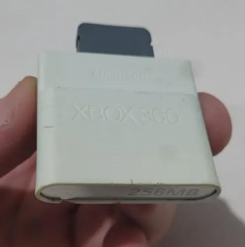 Memory Unit - Memoria De 256 Mb Para Consle Xbox 360 Fat Coleção Memory Card