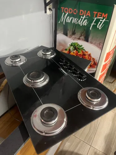Fogão Cooktop 5 bocas