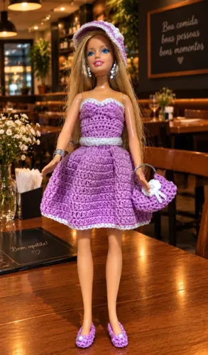 Barbie Mattel customizada a mão