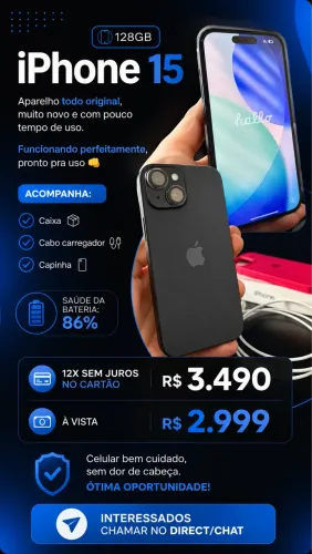 iPhone 15 128gb 