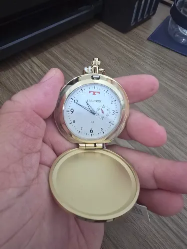 Relogio de Bolso Technos Dourado