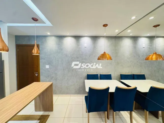 Lindo apartamento para locação mobiliado e climatizado em localização privilegiada, condom