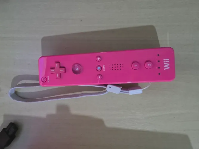 Controle Nintendo Wii Remote Rose