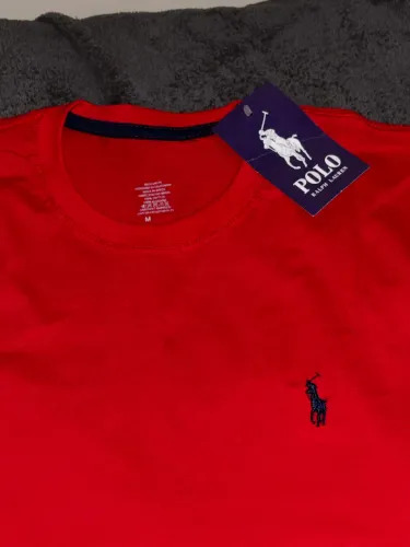 Camisa ralph Lauren vermelha