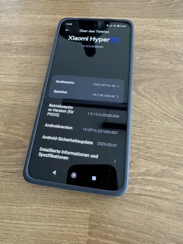 Poco m7 pro 5g 12gb ram 512gb memória novo com carregador original