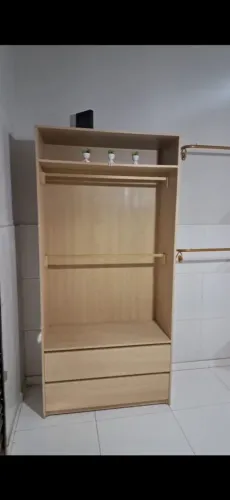 Móvel de loja mdf naval com 2 gaveteiro