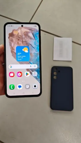 SAMSUNG M35 5G 256GIGAS 8 DE RAM CAPA E NOTA PREÇO 1.200$