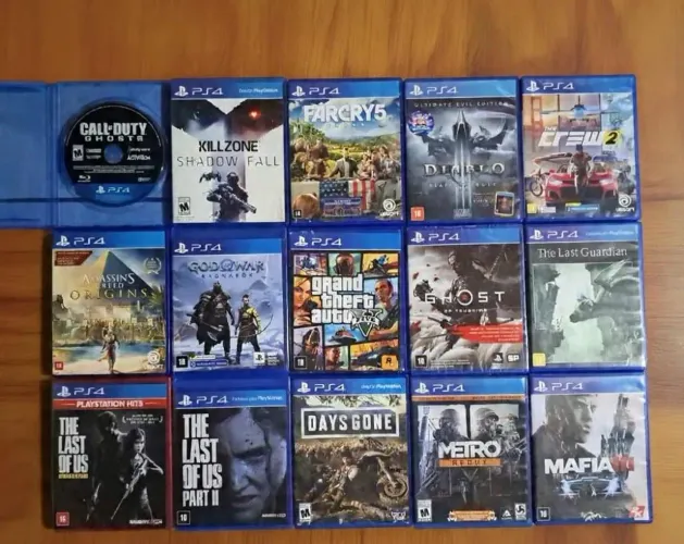 Jogos de ps4 original