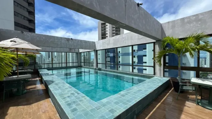 Aluguel Apartamento de 1 quarto mobiliado com 30 metros em Boa Viagem, Recife - PE