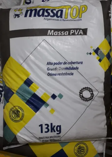Massa corrida PVA 13 Kg- R$28,80 Cartão / R$25,00 Dinheiro - retirada na loja