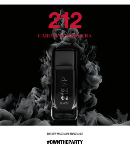 212 VIP BLACK NYC 100mL - EUA DE PARFUM FOR MEN