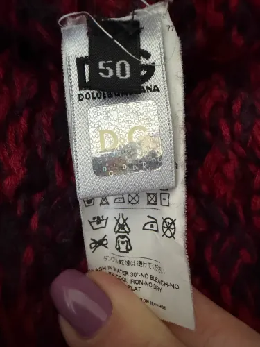     Casaco Tricô Dolce & Gabbana Original Tam 50 C/ Zíper