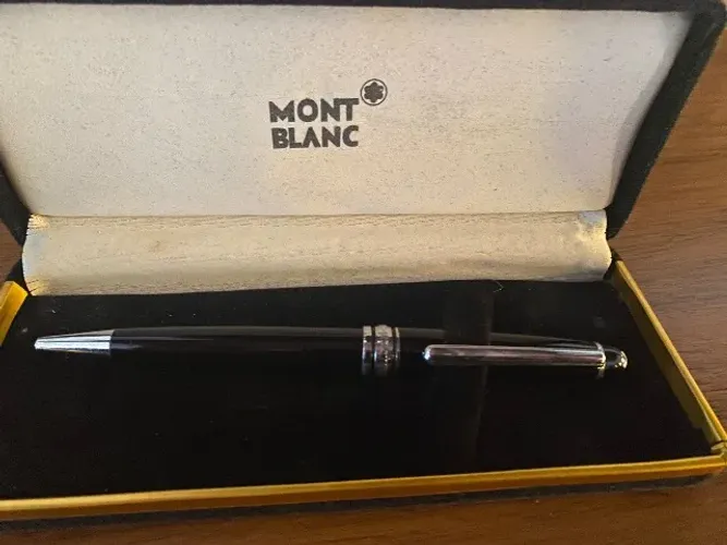 Caneta esferográfica azul Mont Blanc