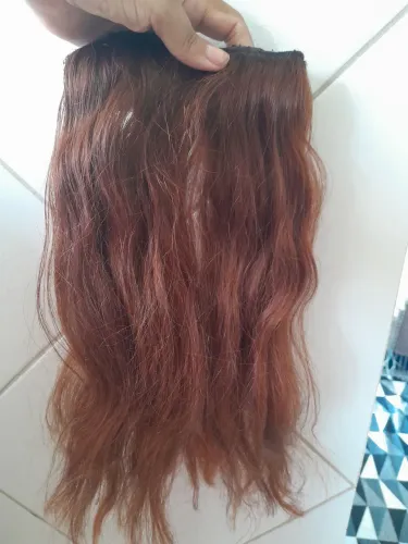 Mega hair de tela