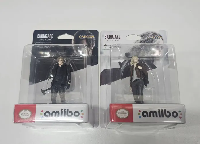 Nintendo Switch 2 amiibo resident evil requiem leon grace biohazard