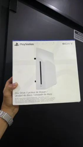 Novo lacrado Unidade De Disco Playstation 5 Slim Cor Branco