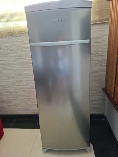 Freezer Vertical Flex Frost Free Brastemp Bvr28pk inox