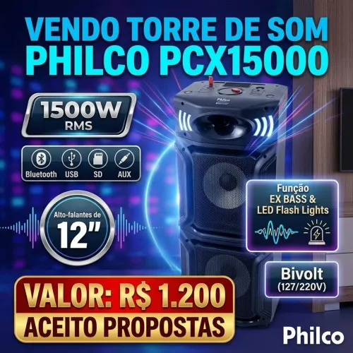 Caixa de SCX15000 1500W RMS 