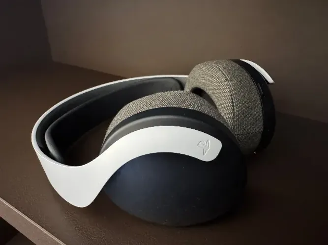 Headset fone Pulse 3D com almofada de linho