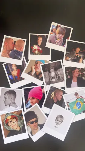 JUSTIN BIEBER 15 MINIS POLAROIDS 