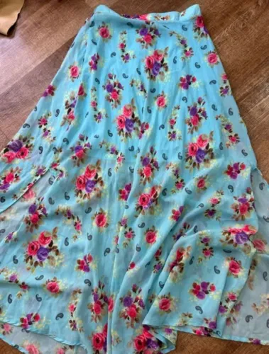Saia longa floral