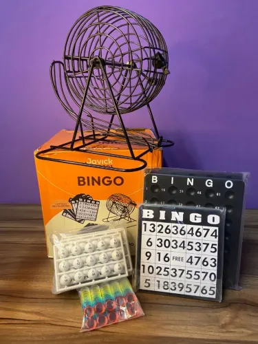 Jogo de Bingo Completo - JAVICK