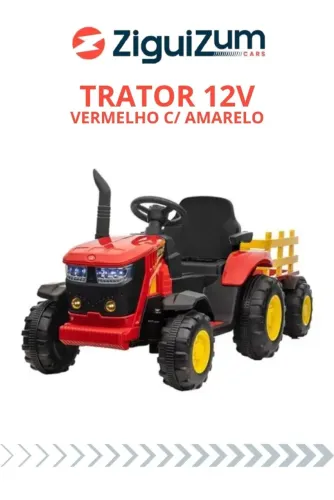 Trator Elétrico Infantil 12V  - John Deere - Ground Force