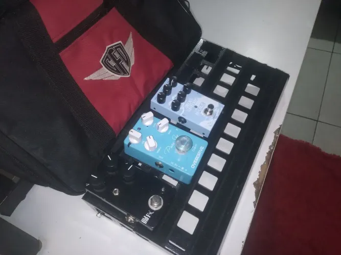 Pedais e board com bag a venda