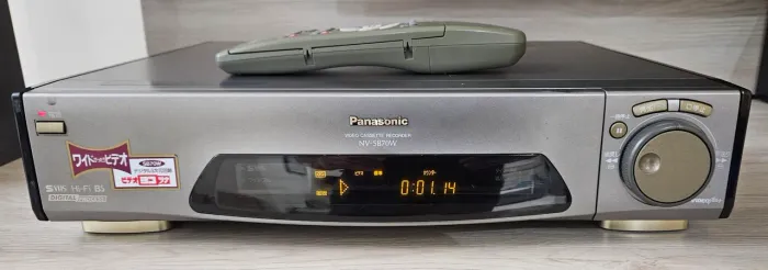 Video Cassete Panasonic Super VHS Japonês! TOP DE LINHA