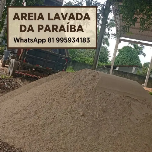 AREIA GROSSA LAVADA DA PARAÍBA 14m³