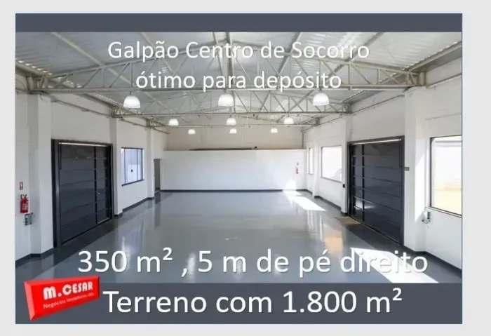 Imóvel para aluguel tem 350 metros quadrados em Centro - Socorro - SP