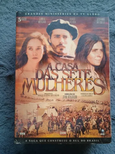 Box Dvd´s A Casa das Sete Mulheres 