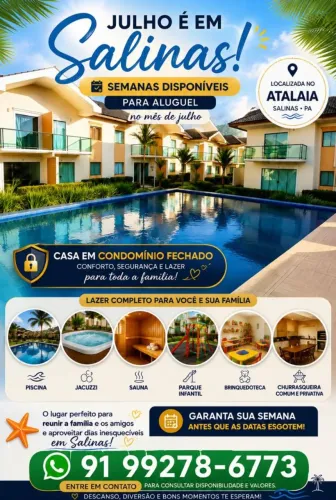 Casa condomínio no atalaia, 5mnts da praia 