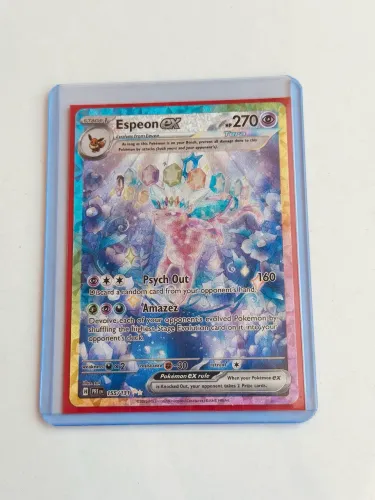 Espeon ex versão americana.